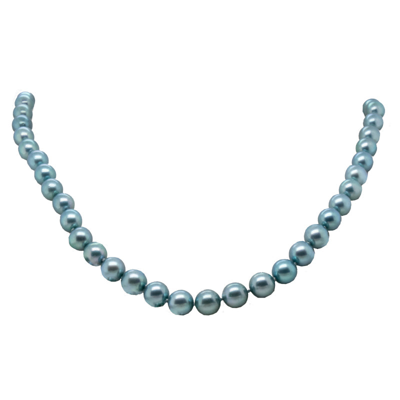 Blue Pearl Necklace