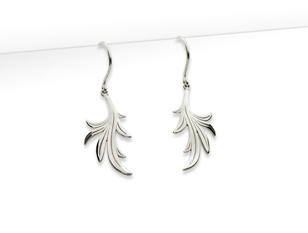 E9346 From The Gardens Silver Earrings