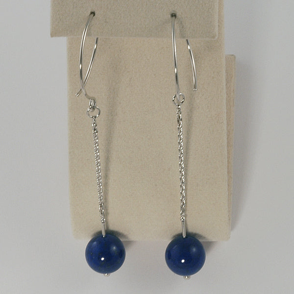 &quot;Blue Moon&quot; Lapis Earrings