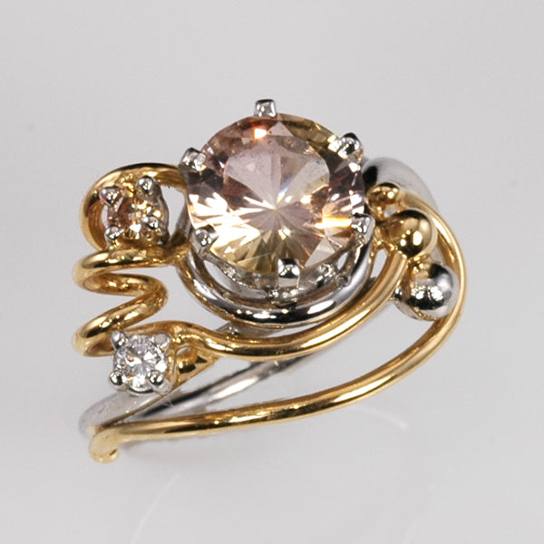 &quot;Pink Starlight&quot; Tourmaline Ring