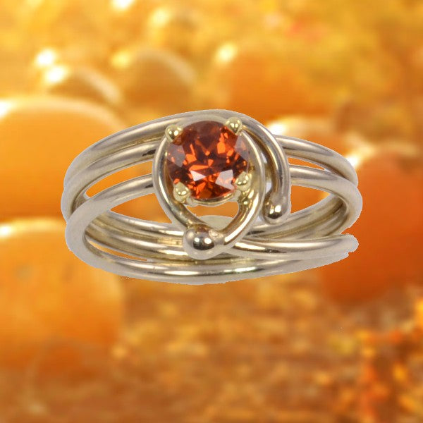 &quot;Ultimate Orange&quot; Grossular Garnet Ring