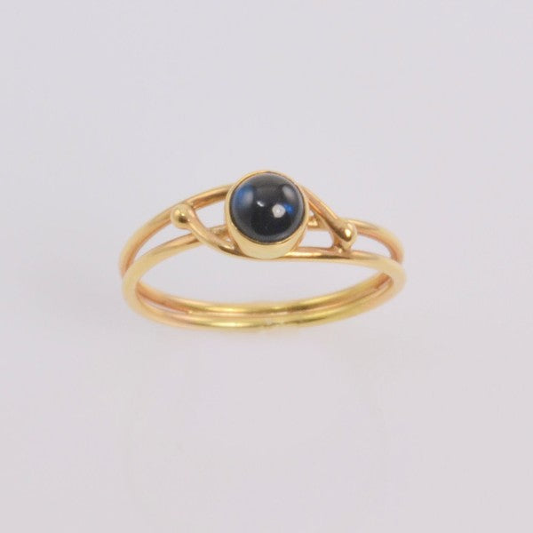 &quot;Deep Blue Sea&quot; Tourmaline Ring
