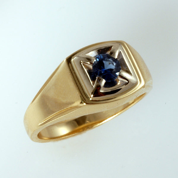 Sapphire Men&#39;s Ring
