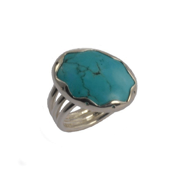 &quot;Sea&quot; Turquoise Ring