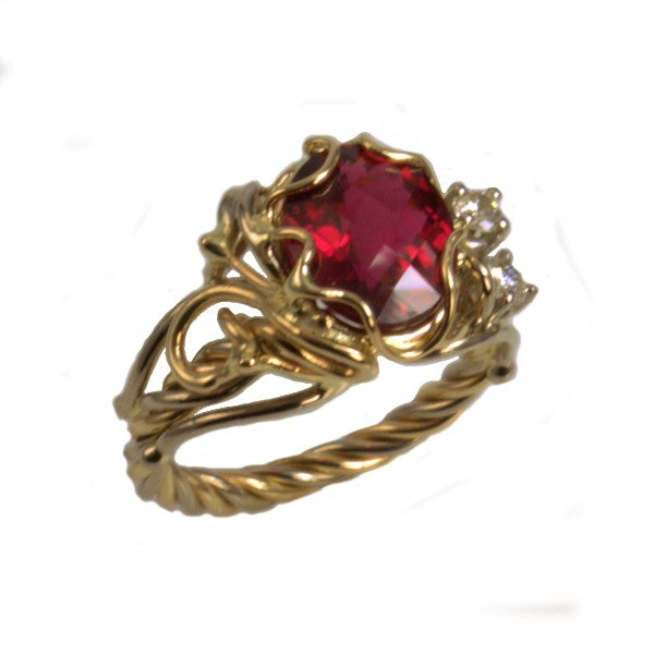 &quot;Passion Play&quot; Rubellite Tourmaline Ring