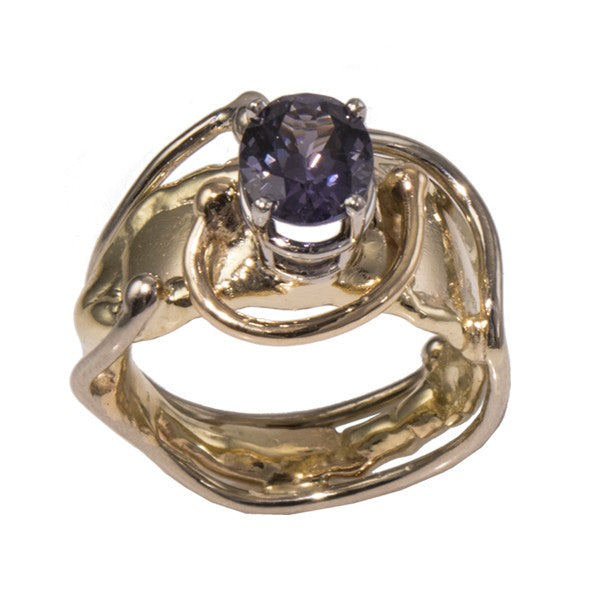 &quot;Indigo Heart&quot; Spinel Ring