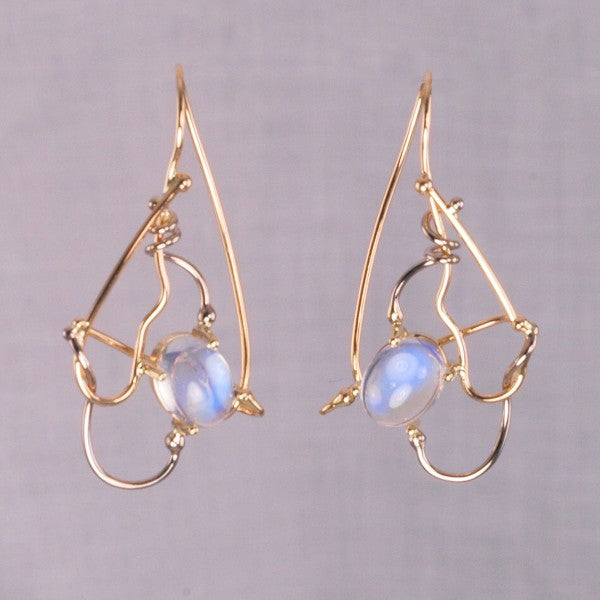 &quot;Northern Lights&quot; Moonstone Earrings