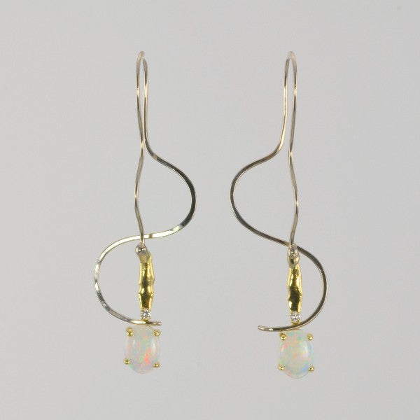 &quot;Over the Rainbow&quot; Opal Earrings