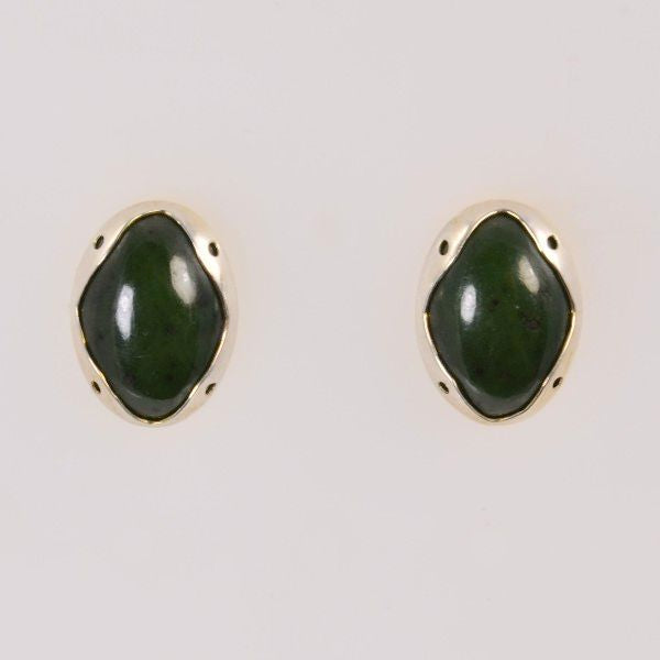 &quot;Alaskan Glory&quot; Jade Earrings