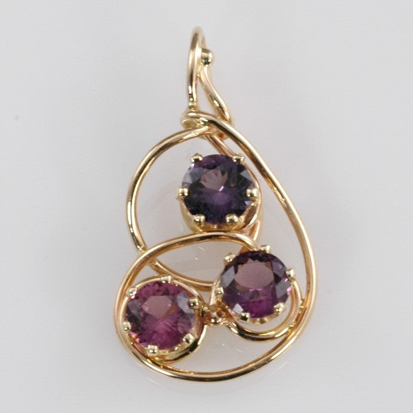 &quot;Purple Medley&quot; Spinel Pendant