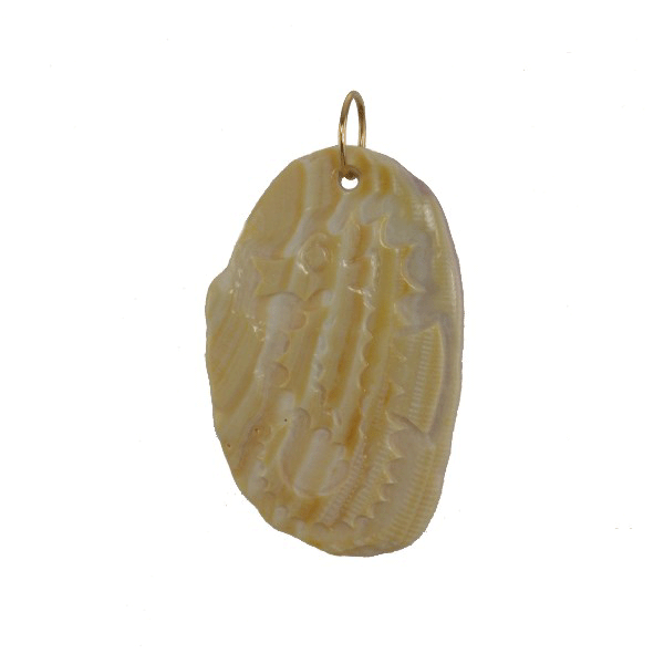 &quot;Sea Equine&quot; Shell Pendant