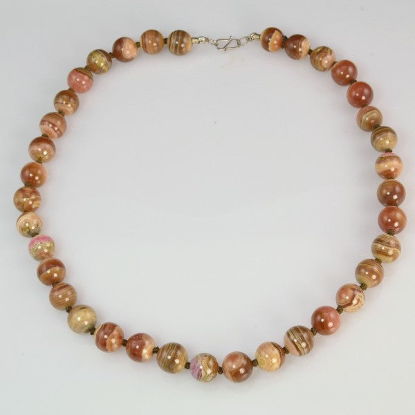 &quot;Pink Cocoa Froth&quot; Necklace