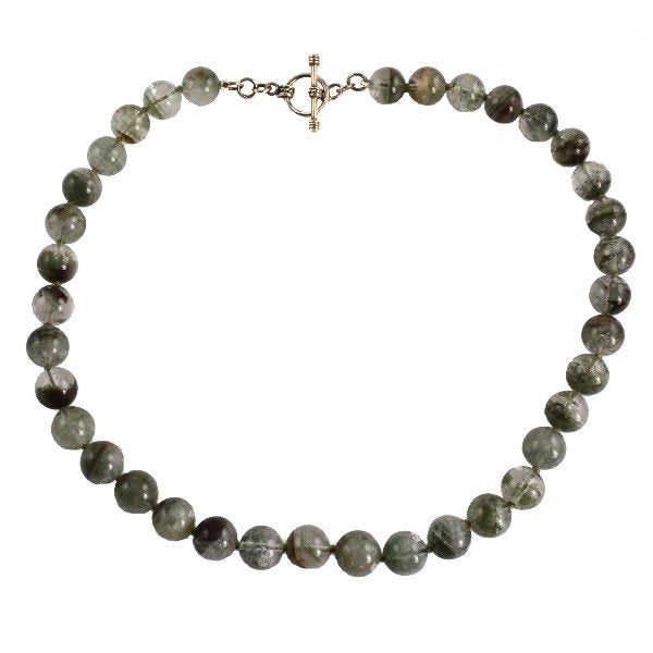 &quot;Glade Spring&quot; Moss Agate Necklace