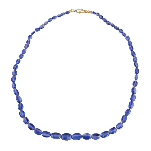 &quot;Kyanite Waterfall&quot; Necklace