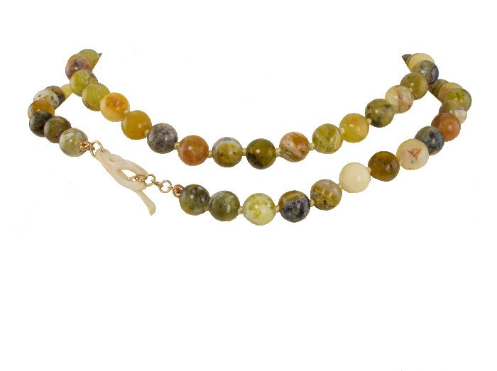 &quot;Yellow Opal Medley&quot; Necklace