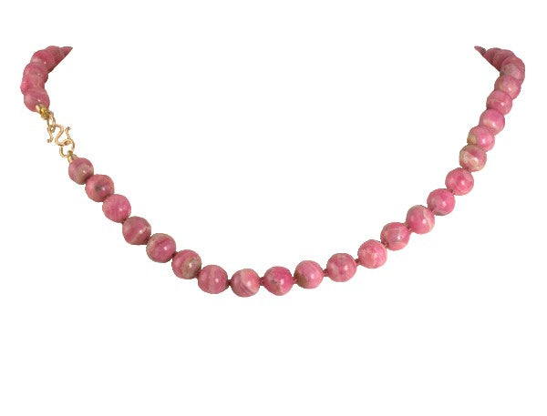 &quot;Rhodocrosite Flair&quot; Necklace