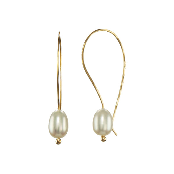 Freshwater Pearl French Wire Earrings