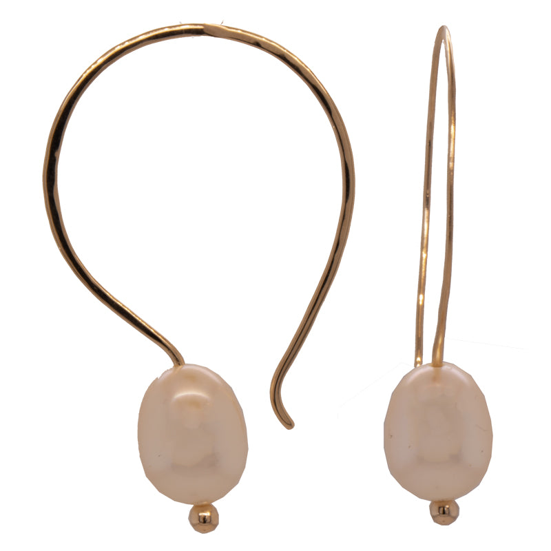 Fresh Water Pearl French Wire Earrings