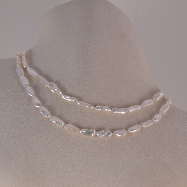 Chinese Freshwater Bar Pearl Necklace