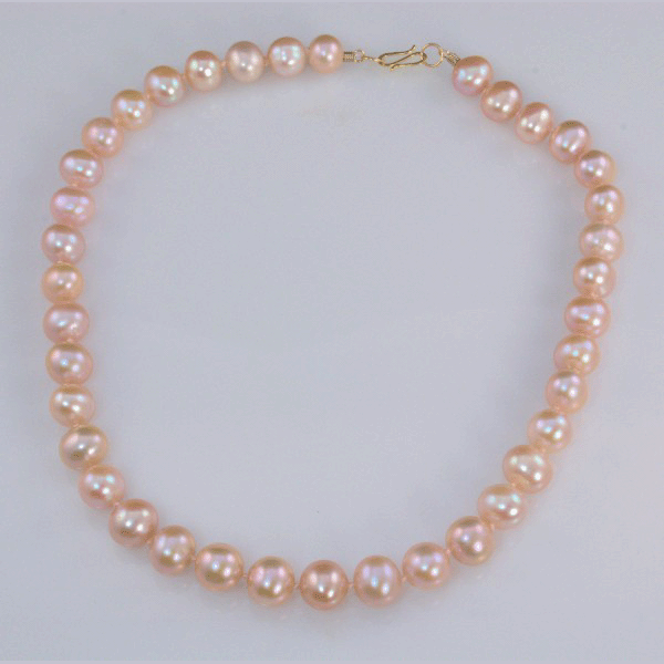 &quot;Parfait&quot; Pink Peach Pearls