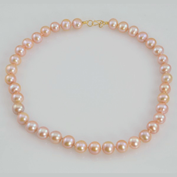 Peach Pearl Parfait Necklace