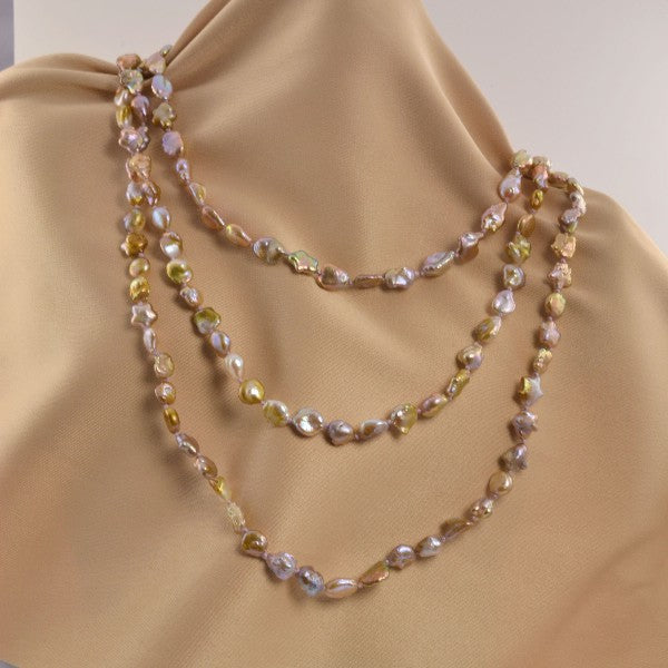 &quot;Golden Nugget Sunset&quot; Pearls