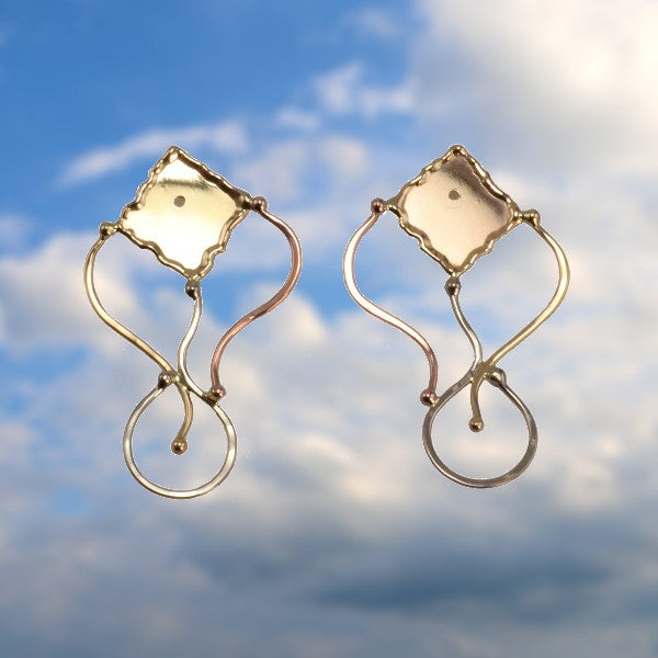 &quot;Kites of Whimsey&quot;&quot;Jellyfish&quot; Earring Jackets