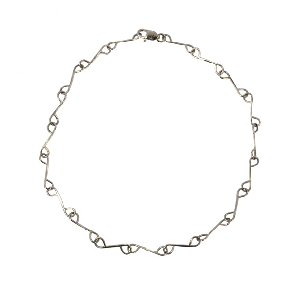 14kpw 9 1/2 inch &quot;Forever Chain&quot; Anklet
